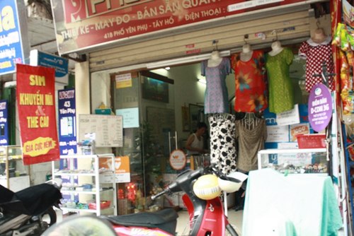 Trào lưu thuê chung mặt bằng để kinh doanh